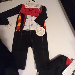 vintage HARRY POTTER kids coverall & hat sets